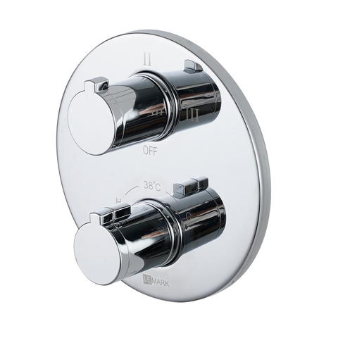 Lemark Yeti LM7828C Термостат для ванны и душа встраиваемый с 3-функц. дивертором, без аксессуар