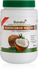 Кокосовое масло Вирджин Барака, 1000 мл