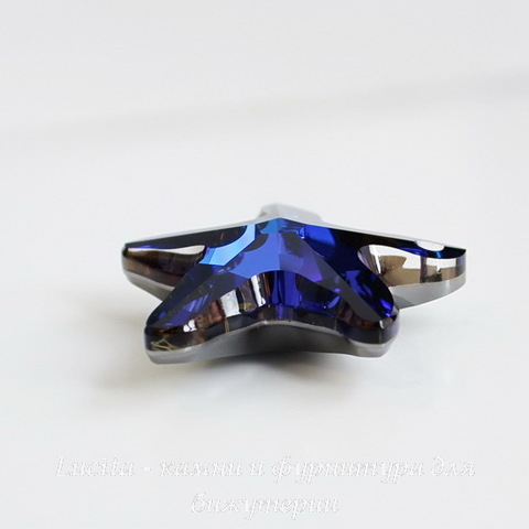 6721 Подвеска Сваровски Морская Звезда Crystal Bermuda Blue (16 мм)