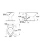 GROHE Bau 39431000 Чаша унитаза приставного под скрытый бачок