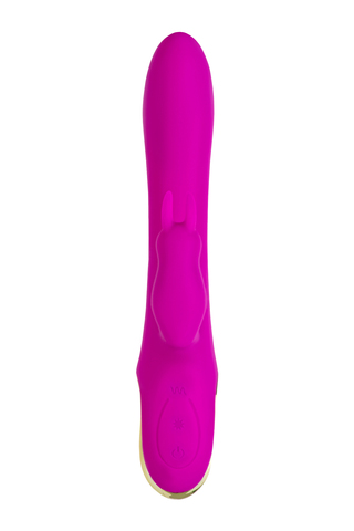 Тройной вибратор A-Toys by TOYFA TRINNY, силикон, фиолетовый, 21,5 см