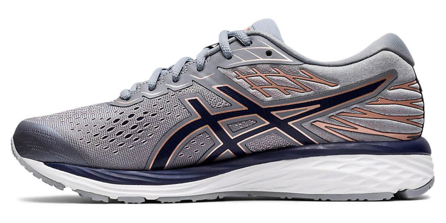 Asics Gel Cumulus 21  кроссовки для бега женские серые - 5