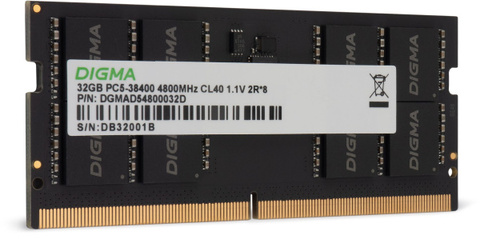 SODIMM DDR5 32GB Digma DGMAS54800032D