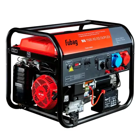 Генератор бензиновый Fubag BS 7500 XD ES DUPLEX