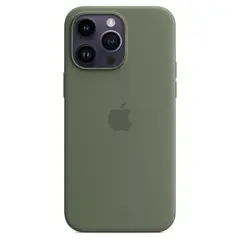 Силиконовый чехол с поддержкой MagSafe Apple Silicone Case для iPhone 14 Pro Max, Olive (Оливковый)
