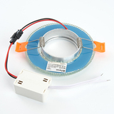 Светильник ИВО-50w G5.3 со светодиодной подсветкой 4000К хром со стеклом CD903 28846 FERON — фото 7