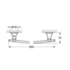 GROHE Grandera 40629000 Полотенцедержатель