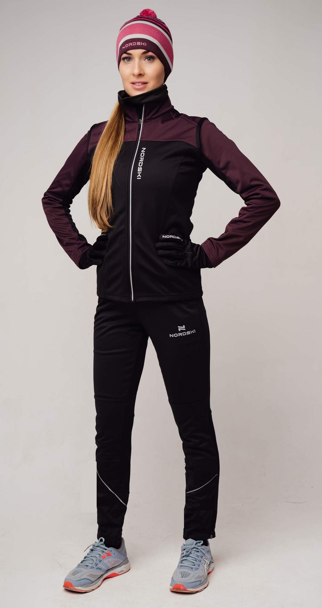 Nordski Active лыжный костюм женский purple