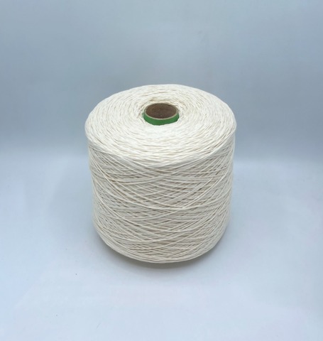 Бобинная пряжа (пр.Италия), art.Cotone, 350м/100 гр. 100%Хлопок, цвет-Экрю , арт.34838