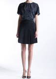 Топ из шелка MOSCHINO CHEAP AND CHIC