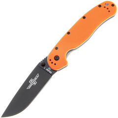 Фото Нож складной Ontario RAT-1, сталь D2, рукоять термопластик GRN, orange/black