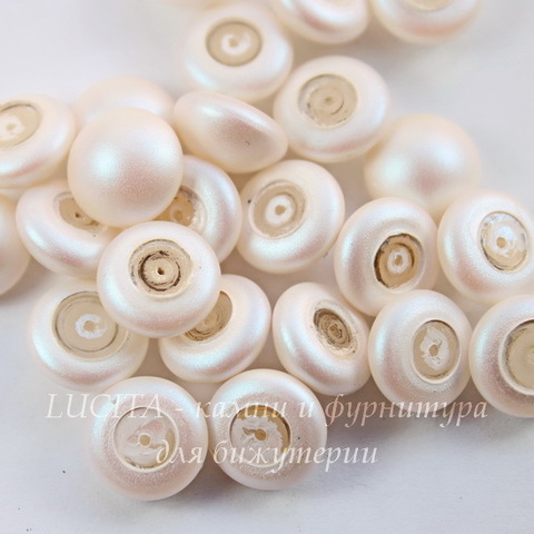 5817 Хрустальный жемчуг Сваровски (кабошон) Crystal Pearlescent White 10 мм