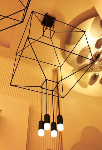 люстра VIBIA Wireflow 4 ( 70*70 cm )