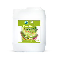Органоминеральное удобрение DualPart Grow SW (для мягкой воды) от Terra Aquatica