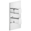 Gessi Rilievo 59132#031 Встраиваемый смеситель для душа, термостатический, на 1 источник (внешние части), цвет: хром
