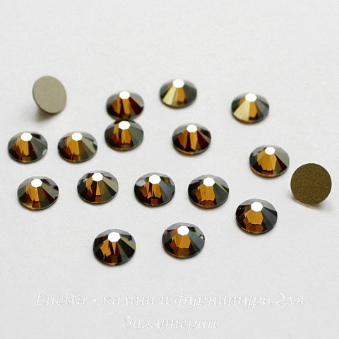 2058 Стразы Сваровски холодной фиксации Crystal Bronze Shade ss30 (6,32-6,5 мм) ()