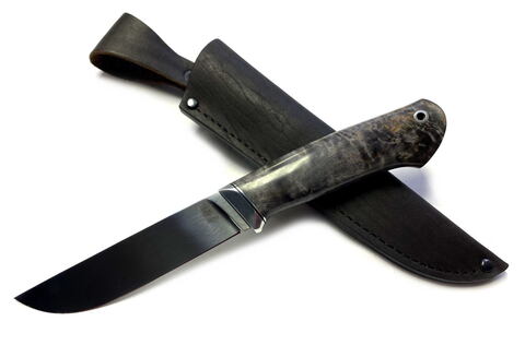 Нож Варан-1, Bohler N690, карельская береза