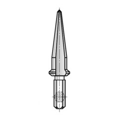 Сверло конусное 3-14мм (под биту) L58мм HSS Bucovice(CzTool)(CzTools) 540140