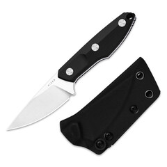 Фото Туристический нож Kizer Splinter, сталь AEB-L, рукоять G10, черный