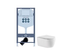 Aquatek SET Aquatek ЕВРОПА INS-23 SET Aquatek ЕВРОПА INS-23 (рама Aquatek INS-0000023+унитаз ЕВРОПА AQ1106-00 с тонким сиденьем sc) фото