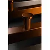 Boheme 728-CB Полотенцесушитель электрический 2-трубы квадратный COPPER BRUSHED