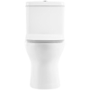 BelBagno BB130CPR/BB130SC Унитаз-компакт безободковый, цвет: белый