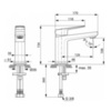Ideal Standard Tonic II A6327AA Смеситель для раковины однорычажный