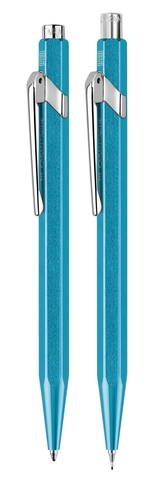 Карандаш механический Caran d’Ache Office 844 Metal-X, Turquoise CT, 0,7 mm (844.171)