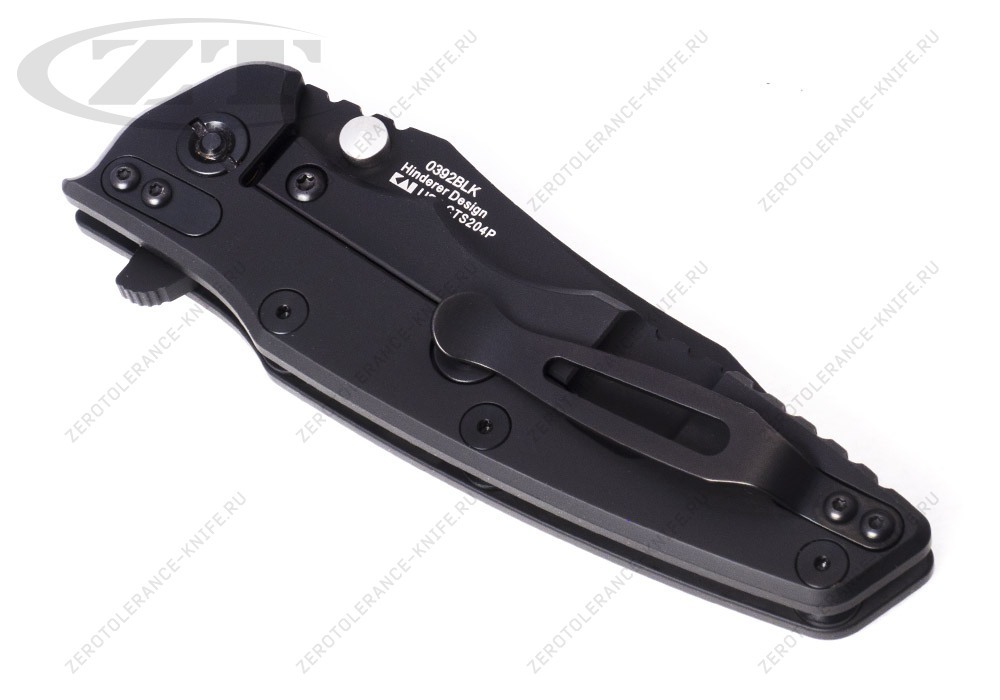 Нож Zero Tolerance 0392BLK Hinderer - фотография 