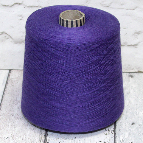 Меринос (40%) с хлопком EMILCOTTONI / REALWOOL 2/50 фиолетово-синий