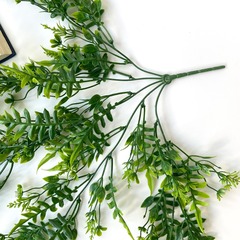 №2 Ампельное растение, искусственная зелень, Папоротник с азалией, 80 см.