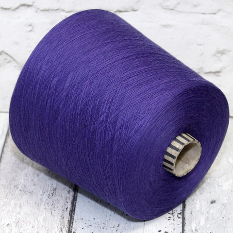Меринос (40%) с хлопком EMILCOTTONI / REALWOOL 2/50 фиолетово-синий