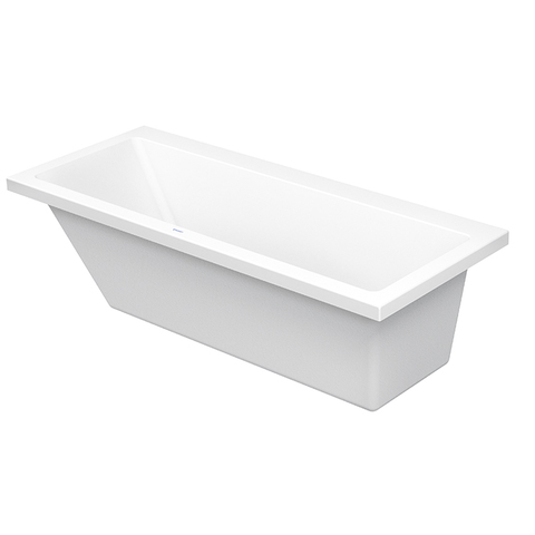 Duravit Vero 700131000000000 Ванна 1700х700 мм, акриловая, прямоугольная встраиваемая или с панелями, наклон спины слева,цвет белый