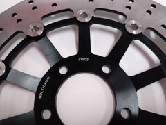 Диск тормозной передний черный на SUZUKI GS F  500 04-07, GSF BANDIT 1200 95-05