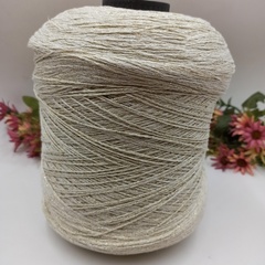 Арт Cotton Lurex - 02 Айвори + золото