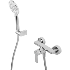 BelBagno Aurora AURORA-ESDM-CRM Смеситель для душа с душевым набором, цвет: хром фото