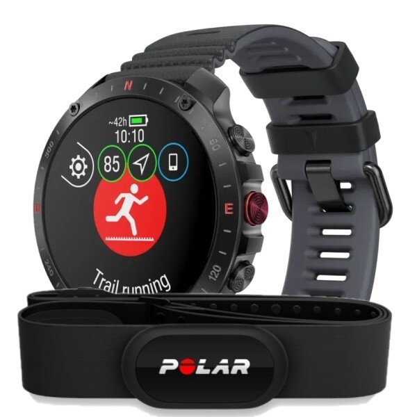 Polar Grit X2 Pro Night Black HR