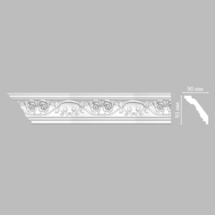 Плинтус потолочный с рисунком Decomaster DT-9816 93х90х2400мм