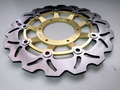 Передний тормозной диск ARASHI для Honda CBR 600 F4i 2001-2007 золотой / 1 диск