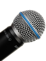 Беспроводная микрофонная система Shure BLX24 BETA58A (для живого вокала, конференций, студийных записей)