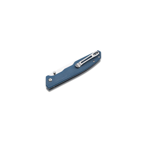 Складной нож Boker Magnum Deep Blue Canvas, сталь 440A, 01SC714