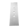 Gessi 316 54593#239 Пластина на 3 отверстия для монтажного бокса, цвет: steel brushed