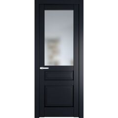 Межкомнатная дверь эмаль Profil Doors 3.5.3PD нэви блу остеклённая