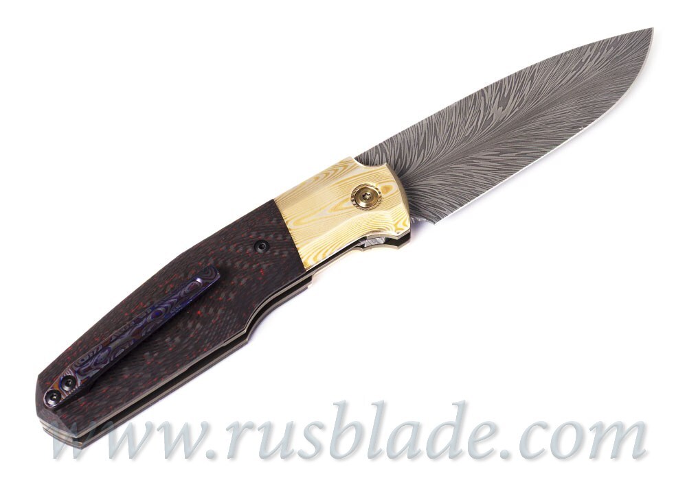 CKF/Philippe Jourget ONE-OFF FIF20 Feather (Damasteel, Mokume) - фотография 
