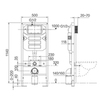 Ceramica Nova Envision/ Flat CN1002B Инсталляция для унитаза с клавишей