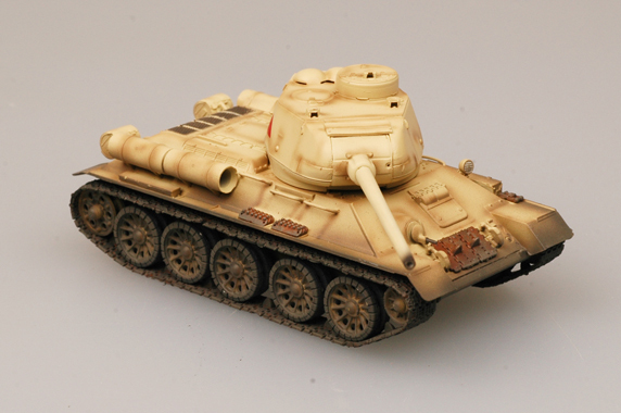 Модель Танк Т-34/85 Армия Египта масштаб 1:72