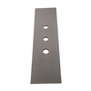Gessi 316 54593#707 Пластина на 3 отверстия для монтажного бокса, цвет: brushed black metal pvd