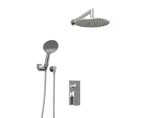 WasserKRAFT A14130 Комплект душевой системы внутреннего монтажа, цвет: хром