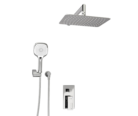 WasserKRAFT A16069 Комплект душевой системы внутреннего монтажа, цвет: хром