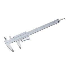 Штангенциркуль ШЦ-1-160/40мм 0,02мм+inch DIN862 MonoBlok(кнопочный) Kinex K-Met 6000-20